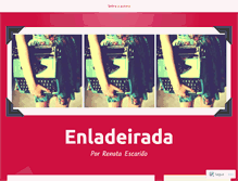 Tablet Screenshot of enladeirada.wordpress.com