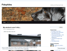 Tablet Screenshot of fidophiles.wordpress.com