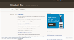 Desktop Screenshot of hateadub.wordpress.com