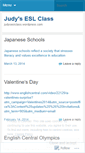 Mobile Screenshot of judyseslclass.wordpress.com