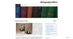 Desktop Screenshot of chiapasjuridico.wordpress.com