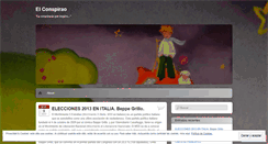 Desktop Screenshot of elconspirao.wordpress.com