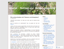 Tablet Screenshot of apanat.wordpress.com