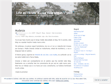 Tablet Screenshot of mylifecomoes.wordpress.com