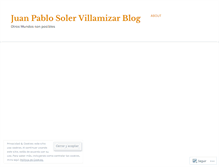 Tablet Screenshot of juanpsoler.wordpress.com