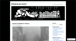 Desktop Screenshot of camarasdelumini.wordpress.com