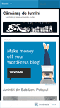 Mobile Screenshot of camarasdelumini.wordpress.com