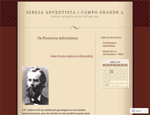 Tablet Screenshot of campogrande2.wordpress.com