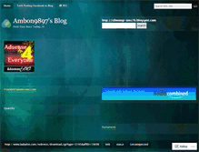 Tablet Screenshot of ambon9897.wordpress.com