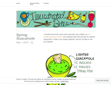 Tablet Screenshot of illustratedbites.wordpress.com