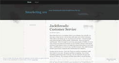Desktop Screenshot of marketingbuzzblog.wordpress.com
