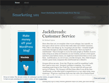Tablet Screenshot of marketingbuzzblog.wordpress.com
