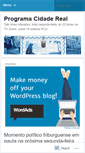 Mobile Screenshot of cidadereal.wordpress.com