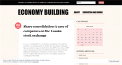 Desktop Screenshot of economybuilding.wordpress.com