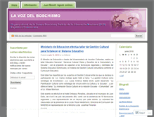 Tablet Screenshot of fuerzaboschista.wordpress.com