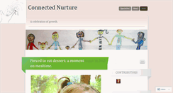 Desktop Screenshot of connectednurture.wordpress.com