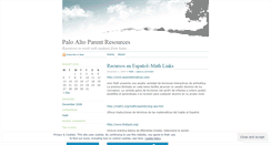 Desktop Screenshot of paloaltoparentresources.wordpress.com