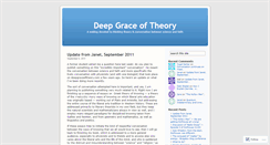 Desktop Screenshot of deepgraceoftheory.wordpress.com