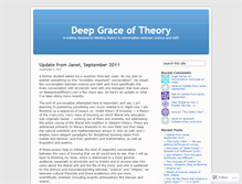 Tablet Screenshot of deepgraceoftheory.wordpress.com
