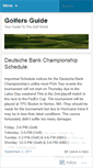 Mobile Screenshot of golfersguide.wordpress.com