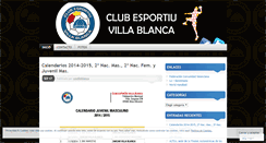 Desktop Screenshot of cevillablanca.wordpress.com