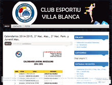 Tablet Screenshot of cevillablanca.wordpress.com