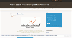 Desktop Screenshot of accionsocialpy.wordpress.com