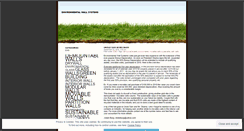 Desktop Screenshot of environmentalwalls.wordpress.com