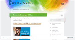 Desktop Screenshot of marathonmax.wordpress.com