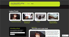Desktop Screenshot of davidprofitt.wordpress.com