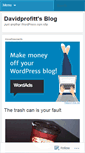 Mobile Screenshot of davidprofitt.wordpress.com