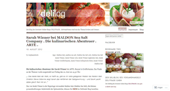 Desktop Screenshot of delilog.wordpress.com