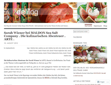 Tablet Screenshot of delilog.wordpress.com