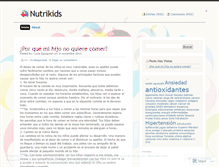 Tablet Screenshot of nutriespacio.wordpress.com
