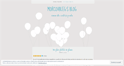 Desktop Screenshot of morcovbleg.wordpress.com