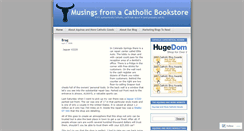 Desktop Screenshot of catholicinformation.wordpress.com