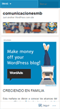Mobile Screenshot of comunicacionesmb.wordpress.com
