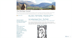 Desktop Screenshot of heritageaction.wordpress.com