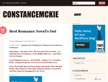 Tablet Screenshot of constancemckie.wordpress.com