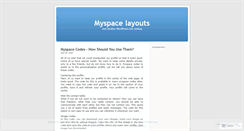Desktop Screenshot of layoutpimps.wordpress.com
