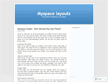 Tablet Screenshot of layoutpimps.wordpress.com