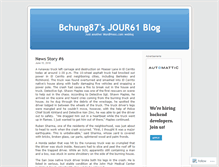 Tablet Screenshot of bchung87.wordpress.com