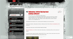Desktop Screenshot of hiphoptoyz.wordpress.com