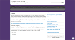 Desktop Screenshot of cloningbasicsforkids.wordpress.com
