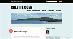 Desktop Screenshot of colettecoen.wordpress.com