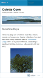Mobile Screenshot of colettecoen.wordpress.com