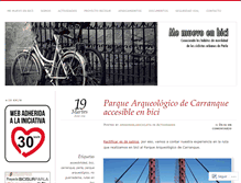 Tablet Screenshot of amigosdelabicicleta.wordpress.com