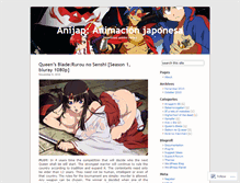 Tablet Screenshot of anijap.wordpress.com