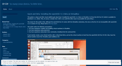 Desktop Screenshot of eco2geek.wordpress.com