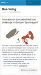 Mobile Screenshot of boerenlog.wordpress.com